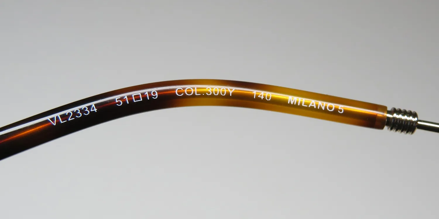 Lozza Vl2334 0300y Eyeglasses Gold 51mm 8