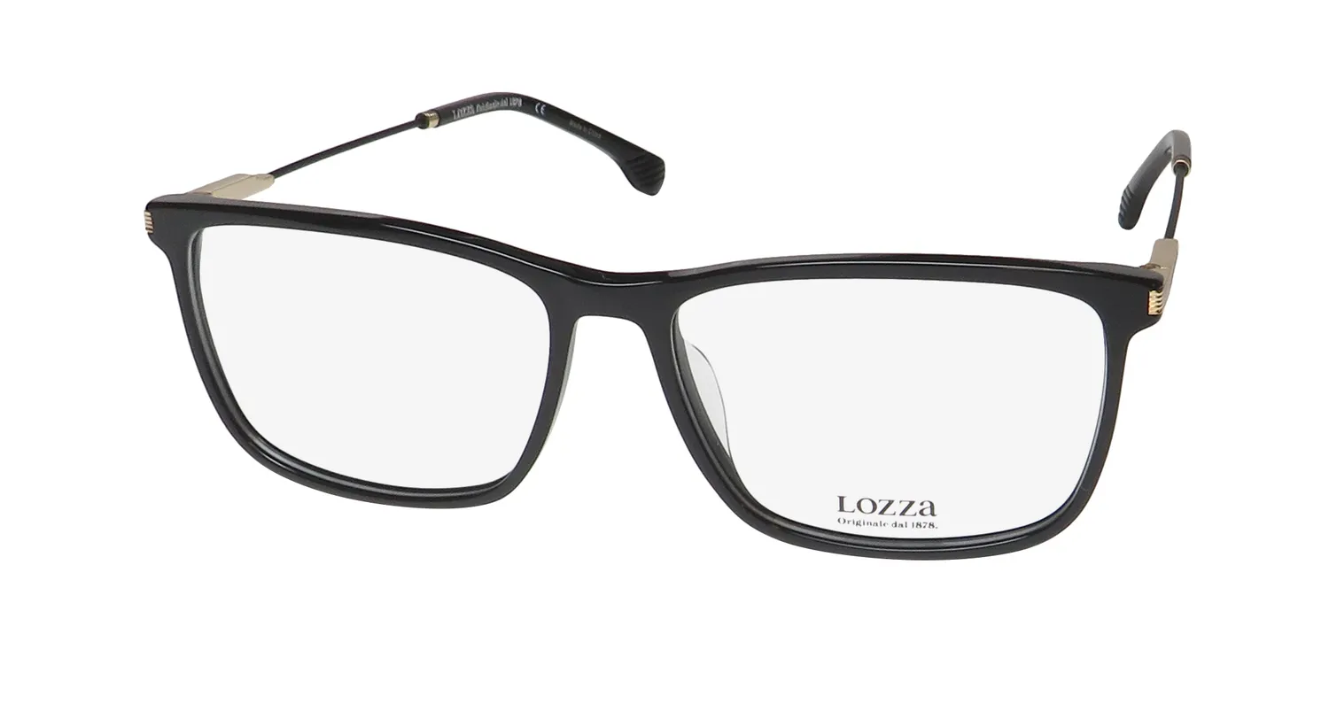 Lozza Vl4212 0700 Eyeglasses Black 56mm