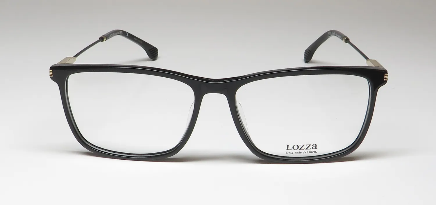 Lozza Vl4212 0700 Eyeglasses Black 56mm 3