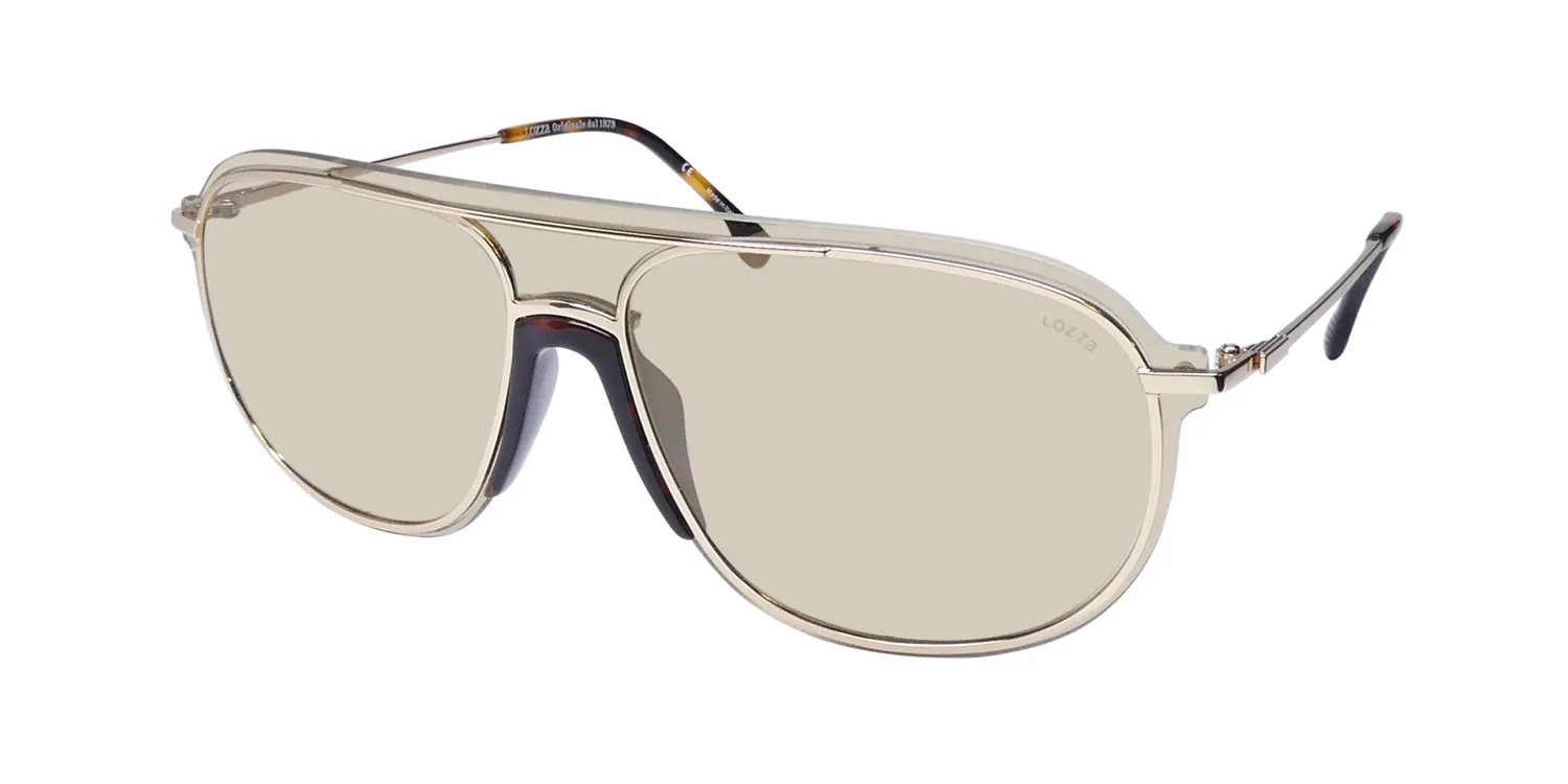 Lozza Sl2338 Zilo Ultralight 12 300g Sunglasses Gold 99mm