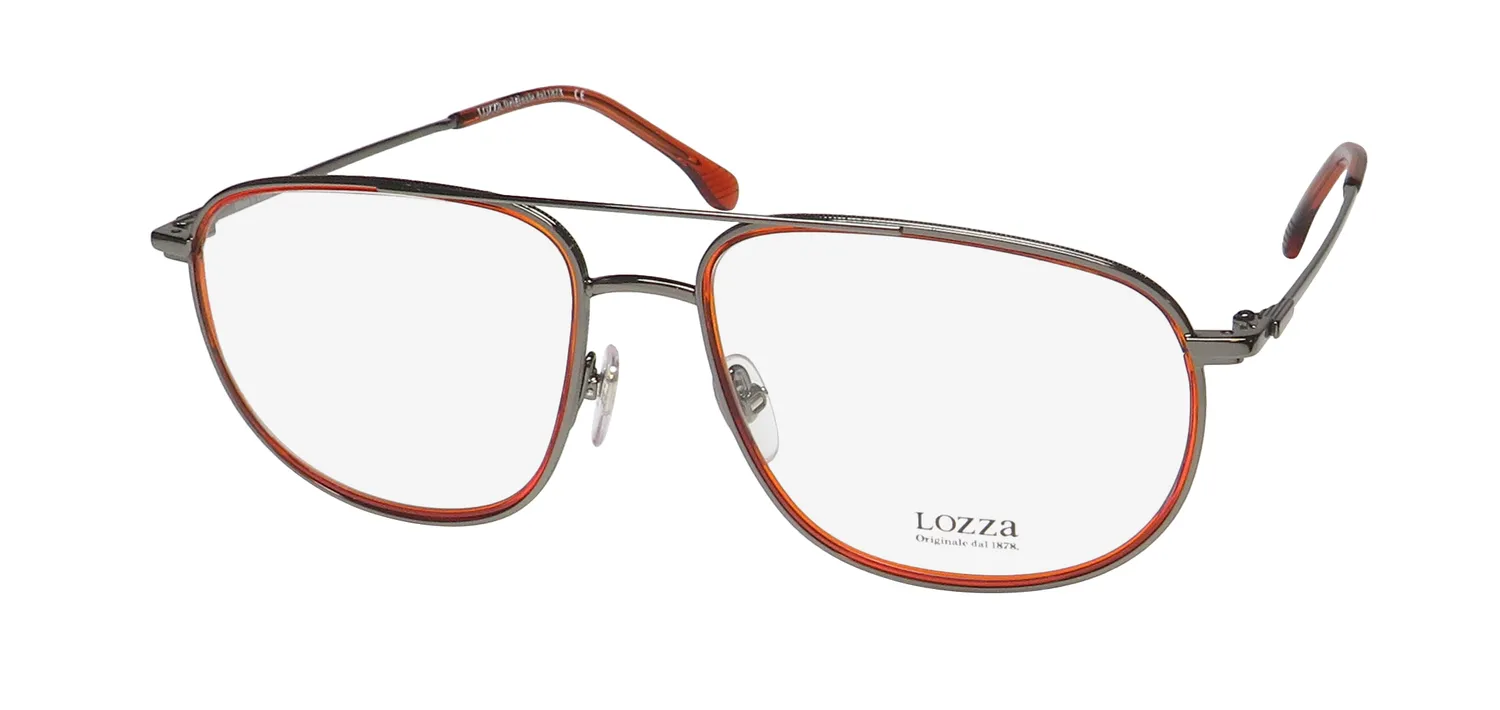 Lozza Vl2328v 568y Eyeglasses Red 56mm