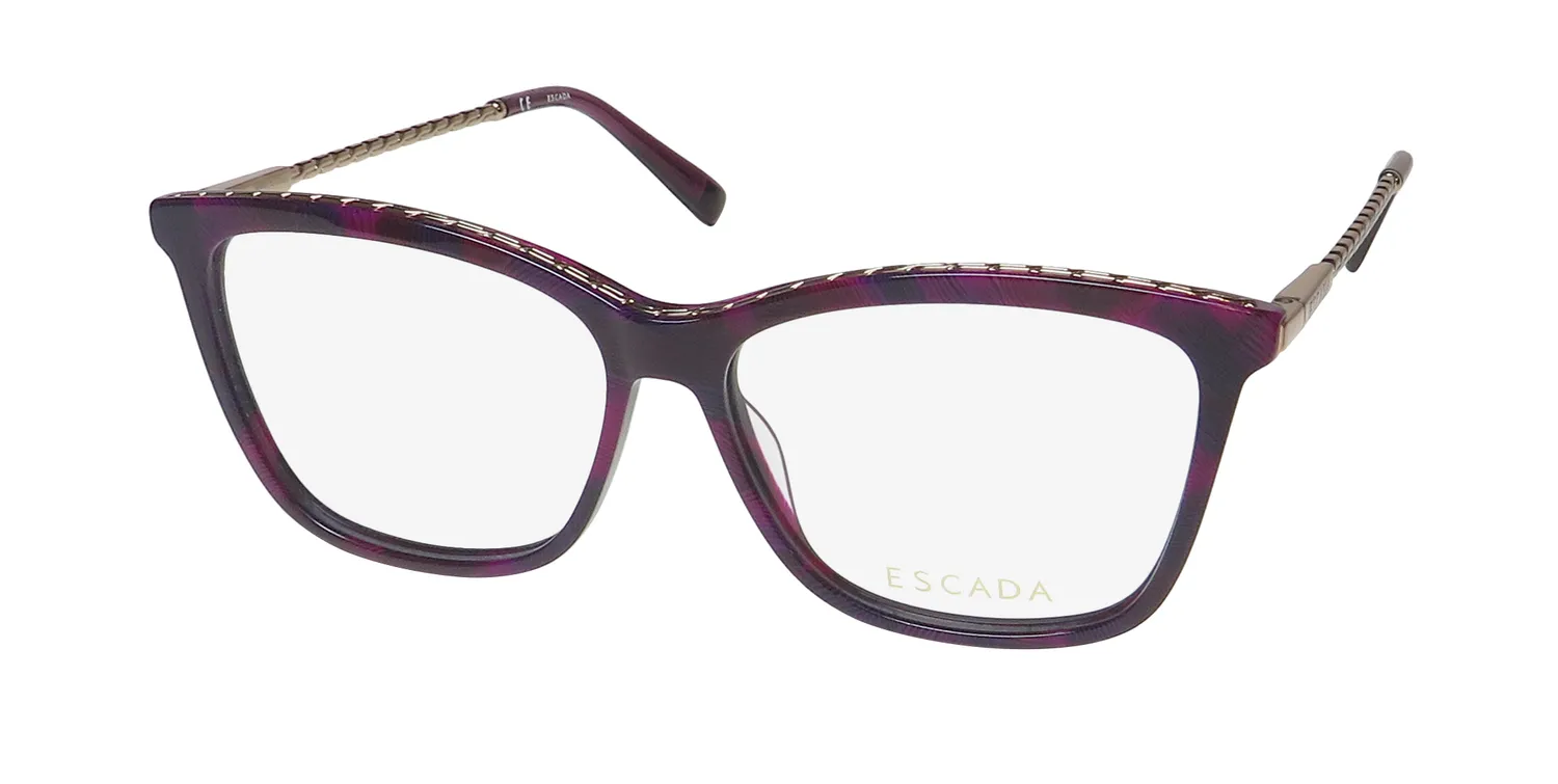 Escada Vesb21 09sc Eyeglasses Purple 54mm
