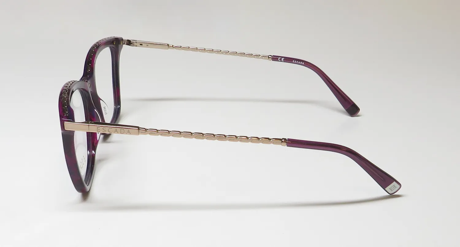Escada Vesb21 09sc Eyeglasses Purple 54mm 4