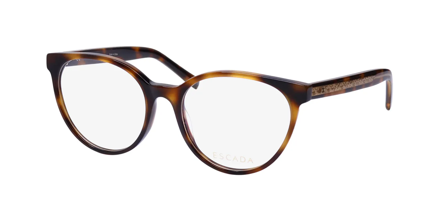 Escada Vesb23 0752 Eyeglasses Tortoise 53mm