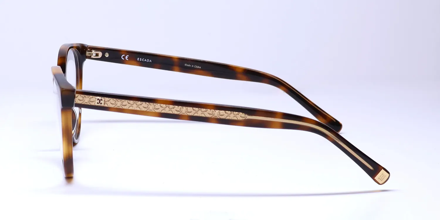 Escada Vesb23 0752 Eyeglasses Tortoise 53mm 4