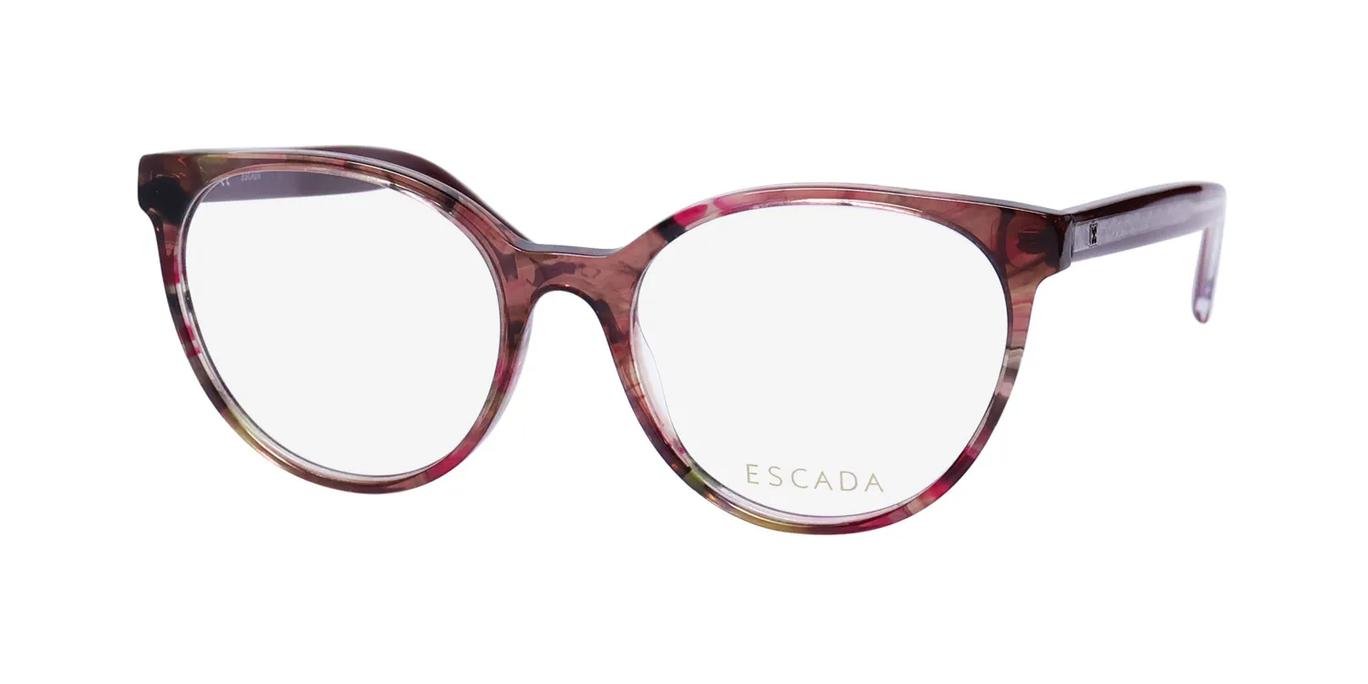 Escada Vesb23 0ame Eyeglasses Red 53mm