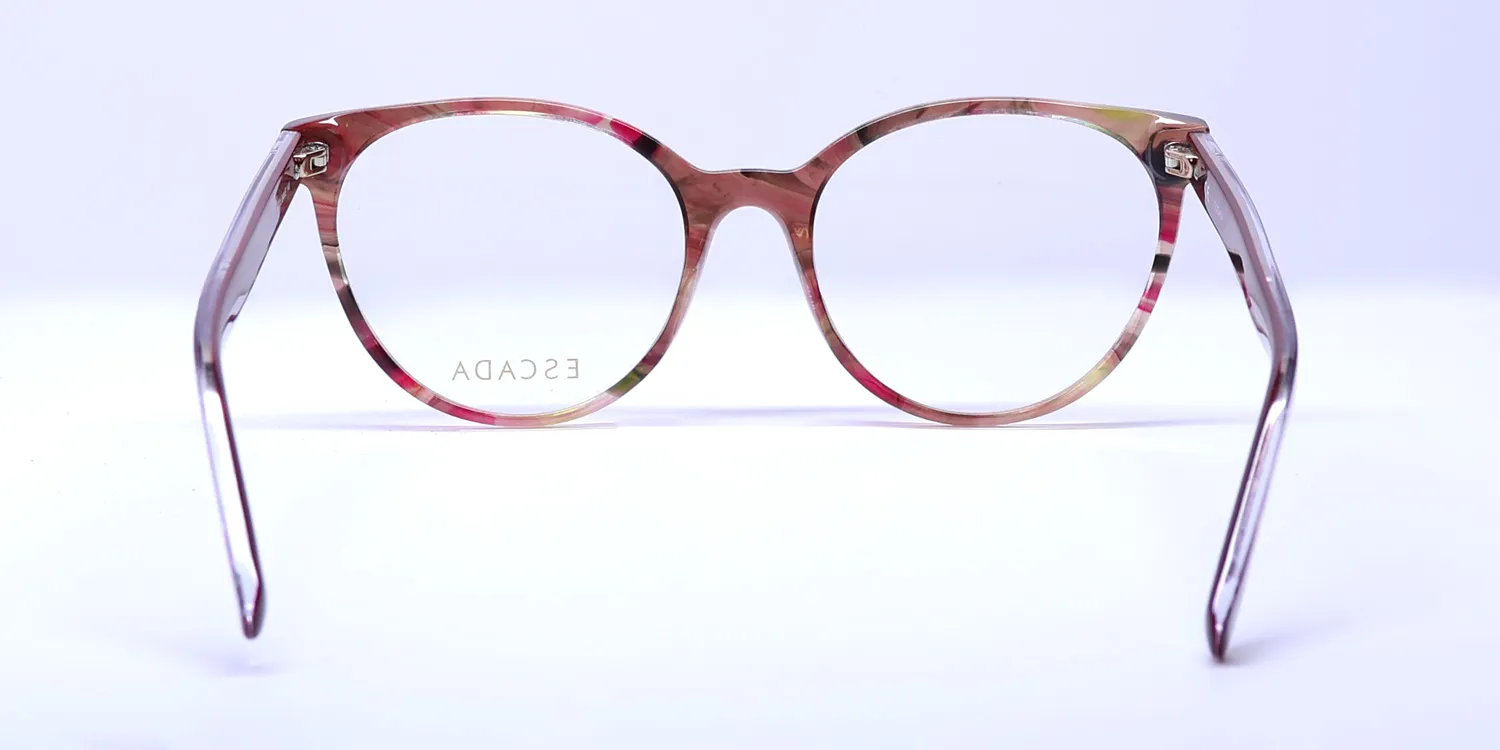 Escada Vesb23 0ame Eyeglasses Red 53mm 5