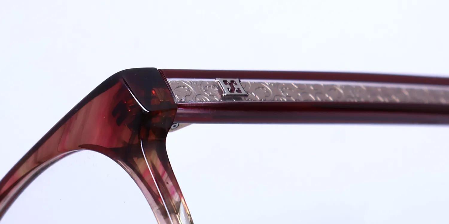 Escada Vesb23 0ame Eyeglasses Red 53mm 6