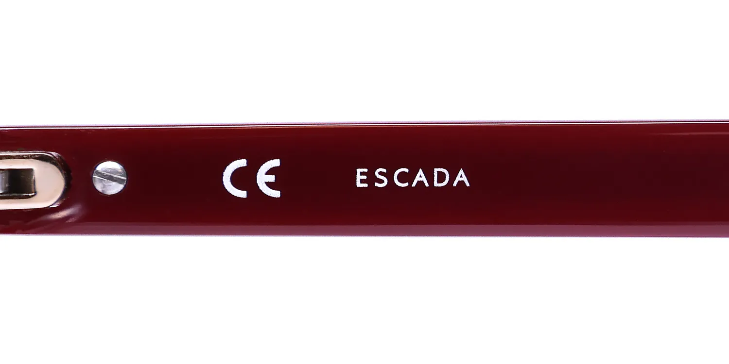 Escada Vesb23 0ame Eyeglasses Red 53mm 7