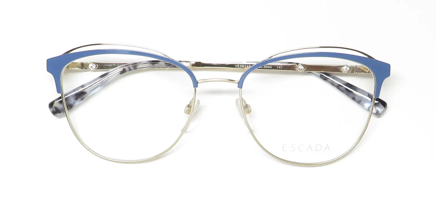 Escada Vesb24s 0594 Eyeglasses Light Gold 54mm 2