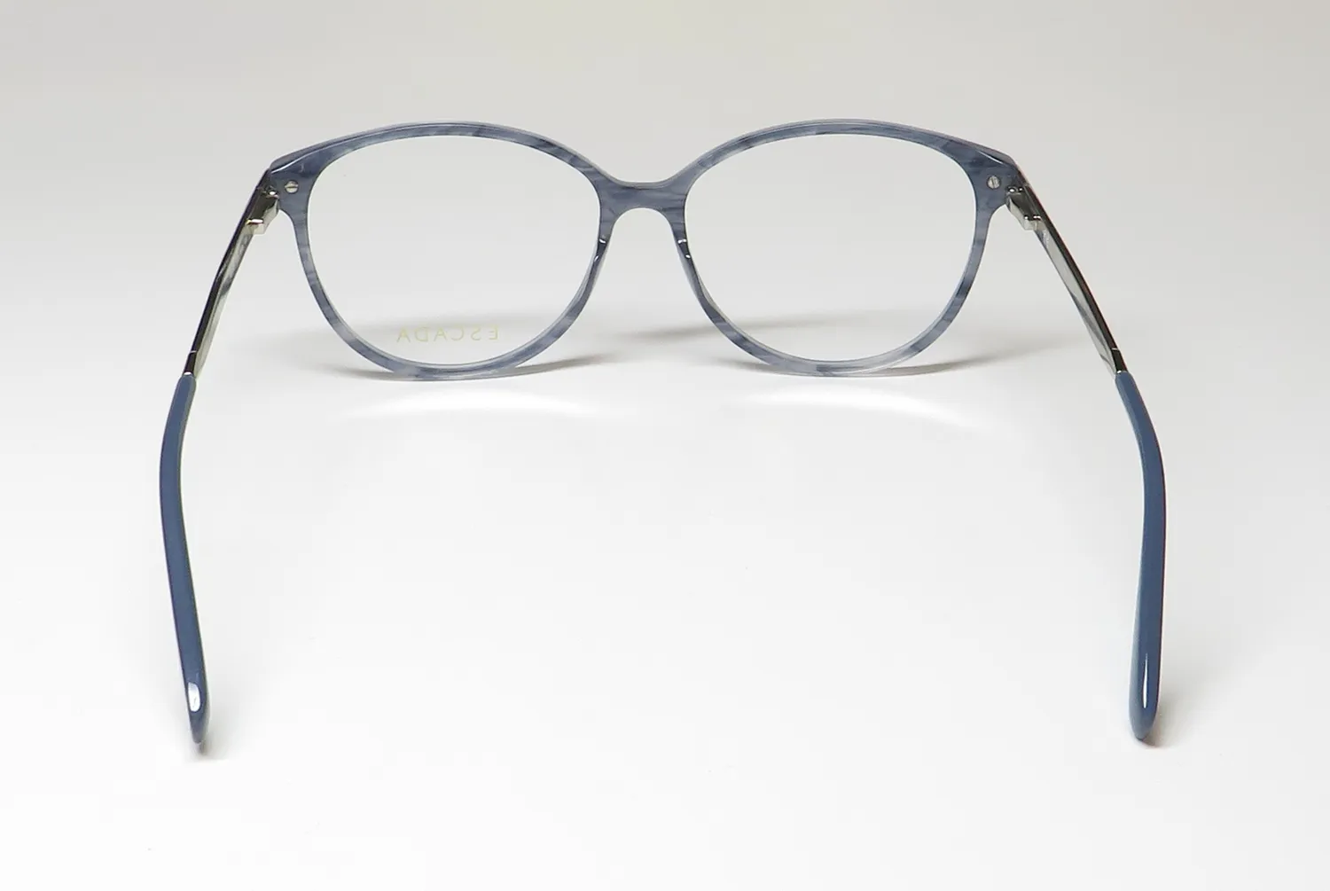 Escada Vesb27 06xb Eyeglasses Striped Blue 55mm 5