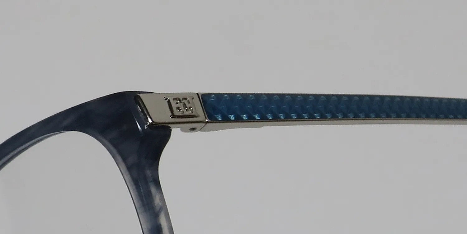 Escada Vesb27 06xb Eyeglasses Striped Blue 55mm 6
