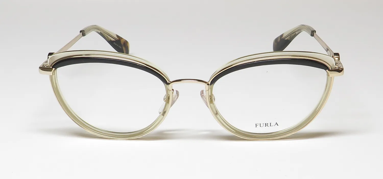 Furla VFU357 0300 Eyeglasses Rose Gold 54mm 3