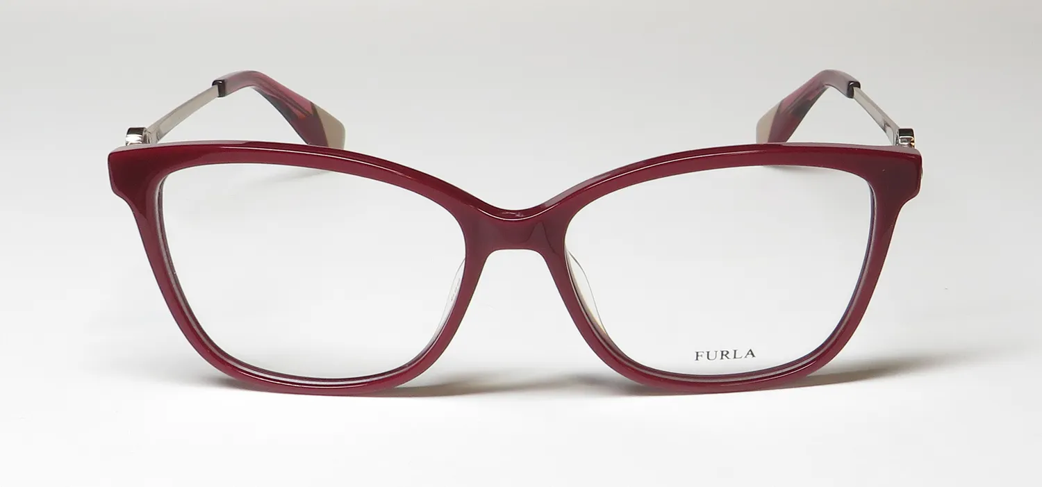 Furla Vfu356 09fh Eyeglasses Burgundy 54mm 3