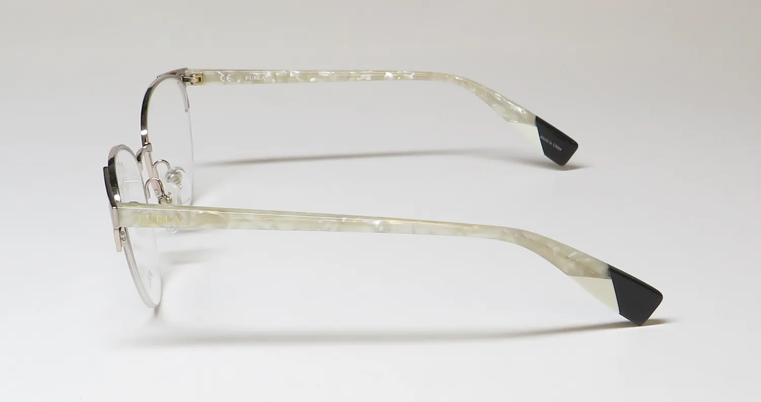 Furla Vfu361 0492 Eyeglasses Silver 53mm 4
