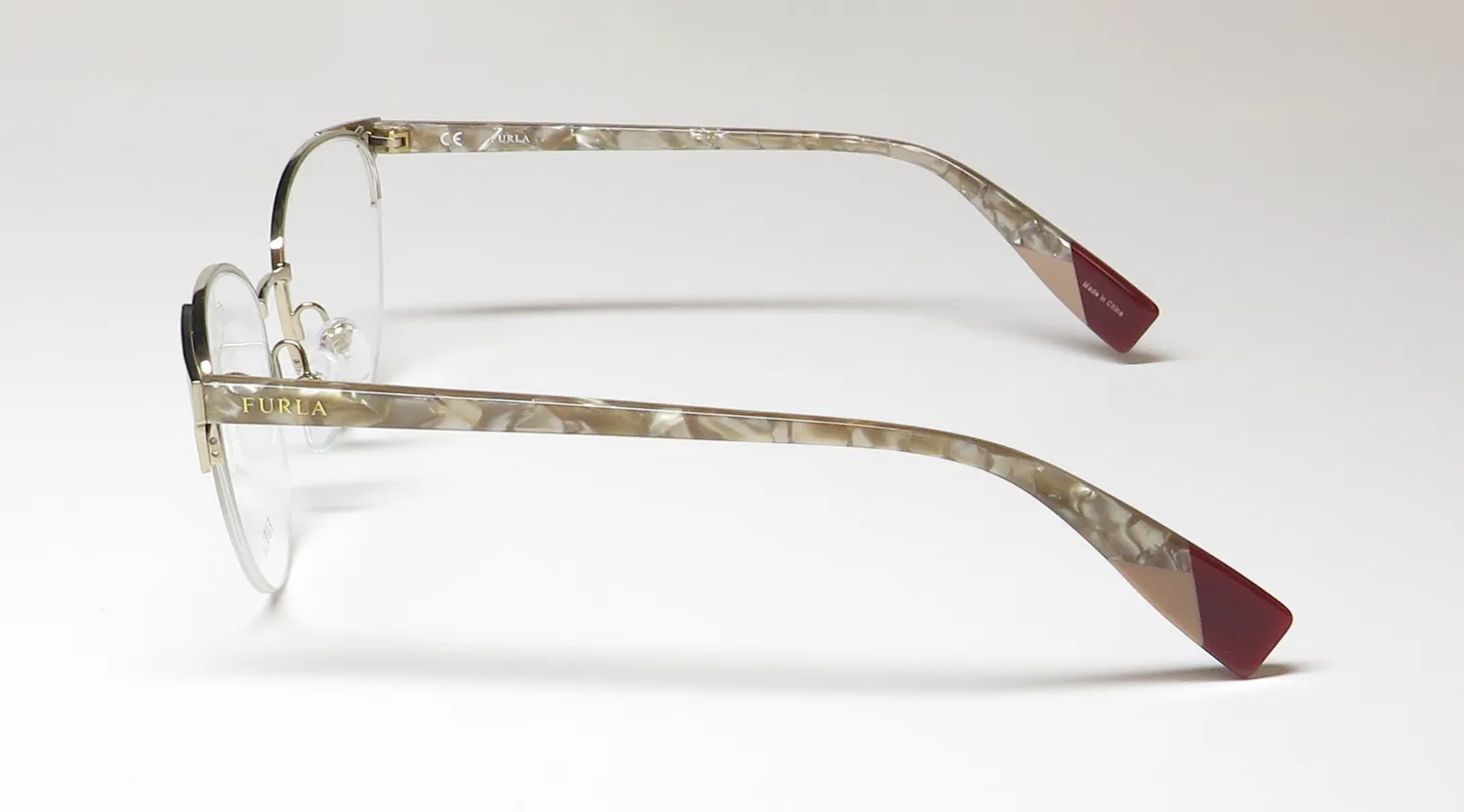 Furla Vfu361 08md Eyeglasses Gold 53mm 4
