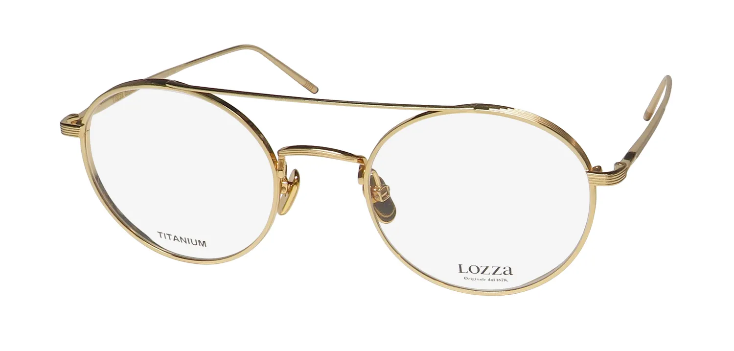 Lozza Vl2347 0383 Eyeglasses Gold 51mm
