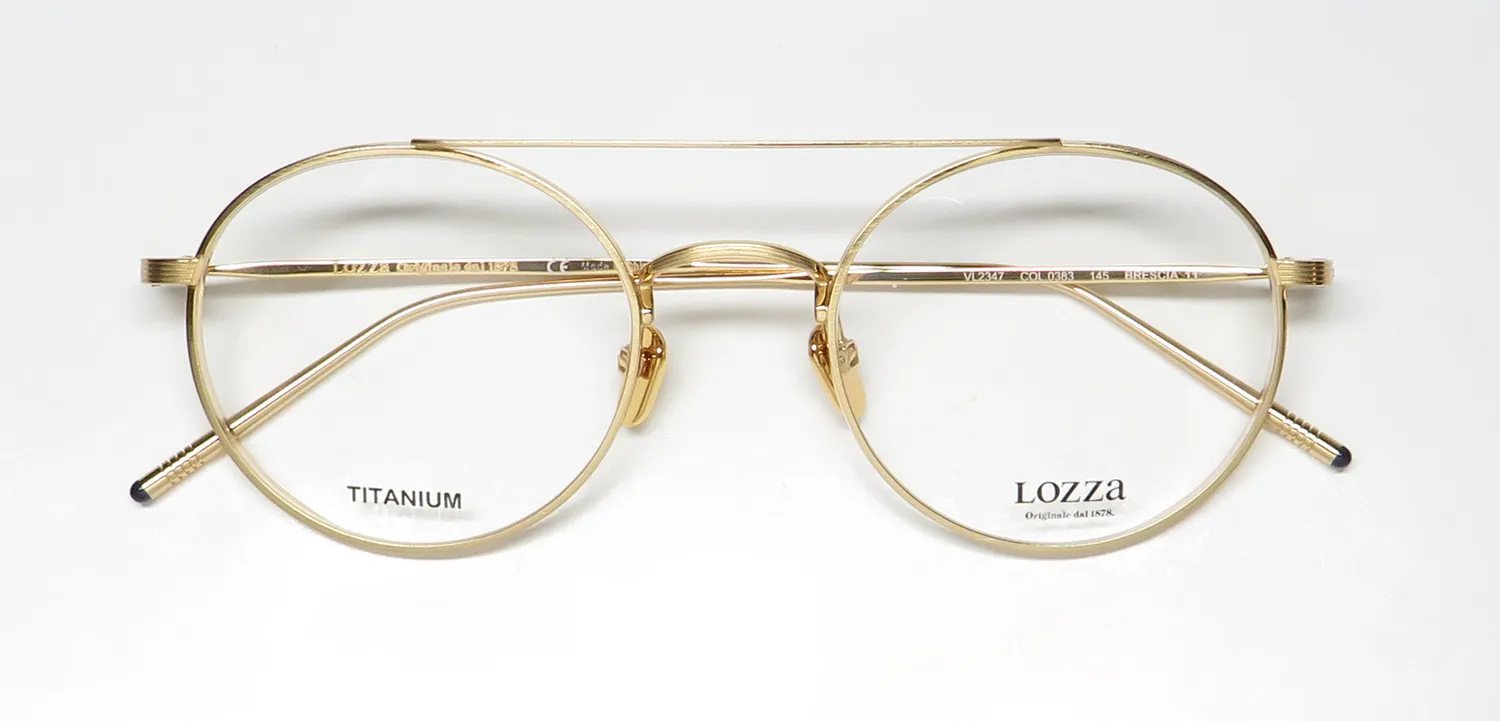 Lozza Vl2347 0383 Eyeglasses Gold 51mm 2