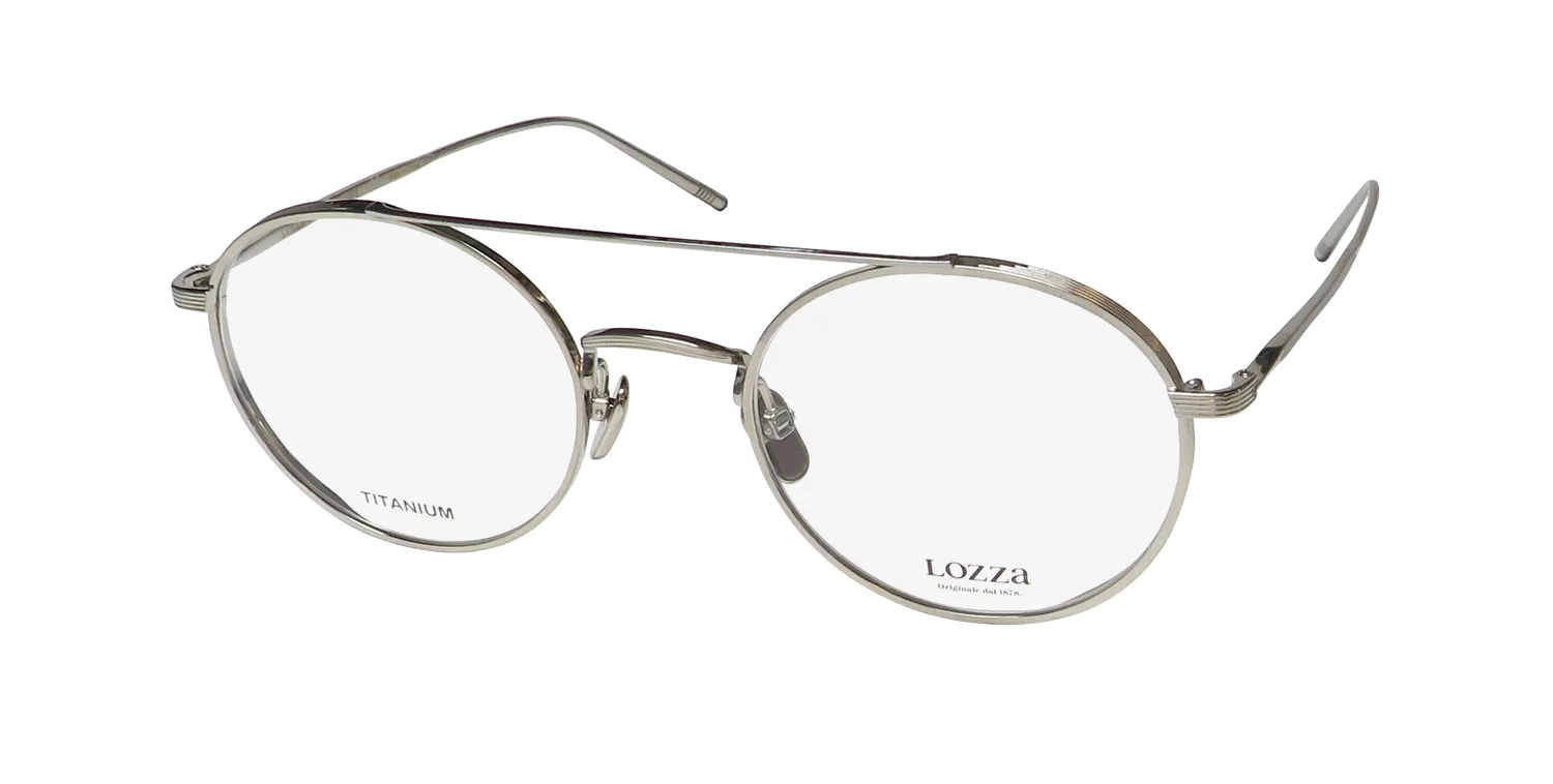 Lozza Vl2347 0579 Eyeglasses Silver 51mm