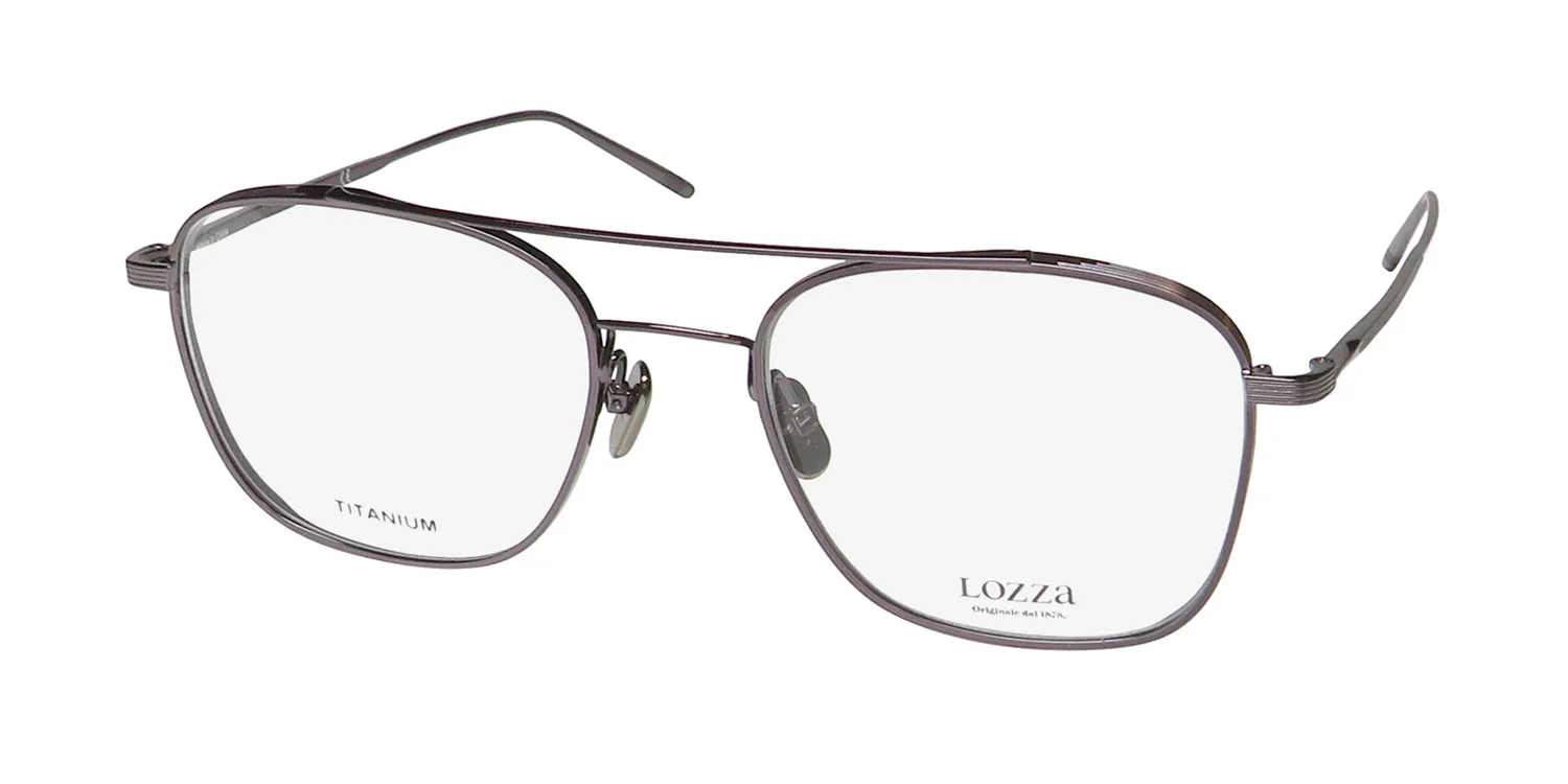 Lozza Vl2348 0568 Eyeglasses Gunmetal 52mm