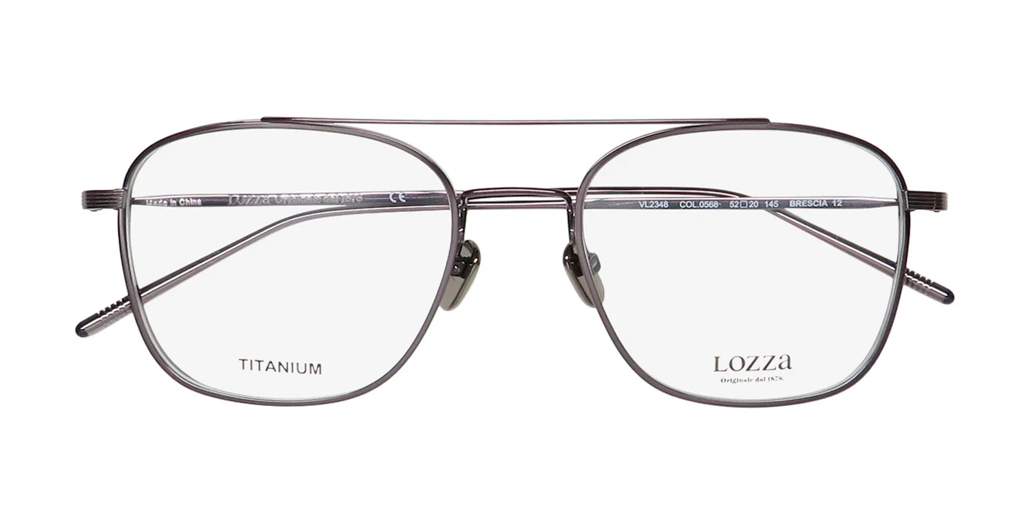 Lozza Vl2348 0568 Eyeglasses Gunmetal 52mm 2