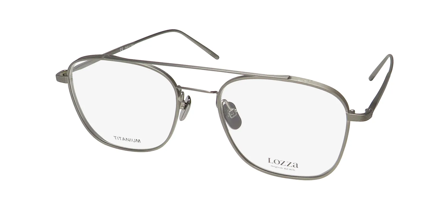 Lozza Vl2348 p8af Eyeglasses Silver 52mm