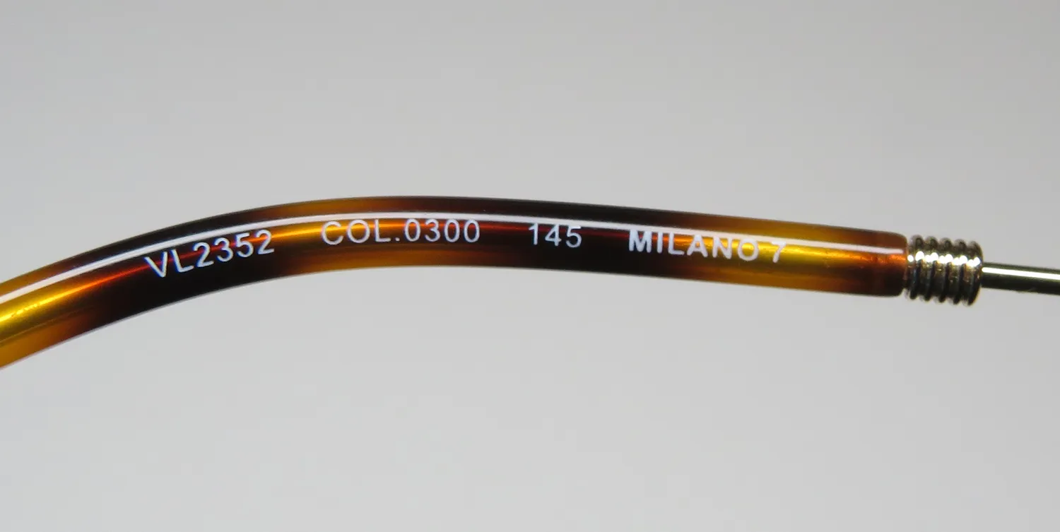 Lozza Vl2352 0300 Eyeglasses Gold 53mm 8