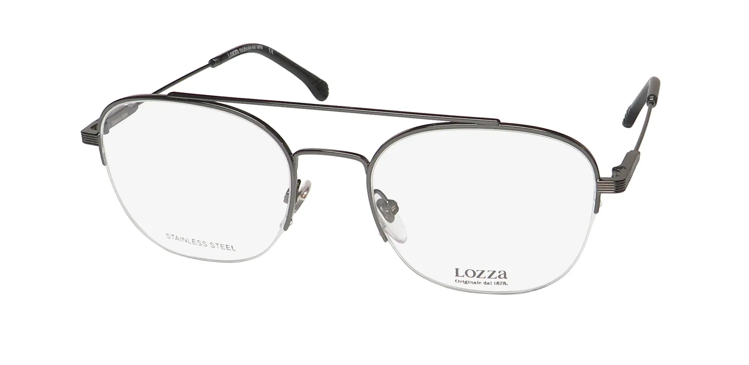 Lozza Vl2352 0568 Eyeglasses Gunmetal 53mm