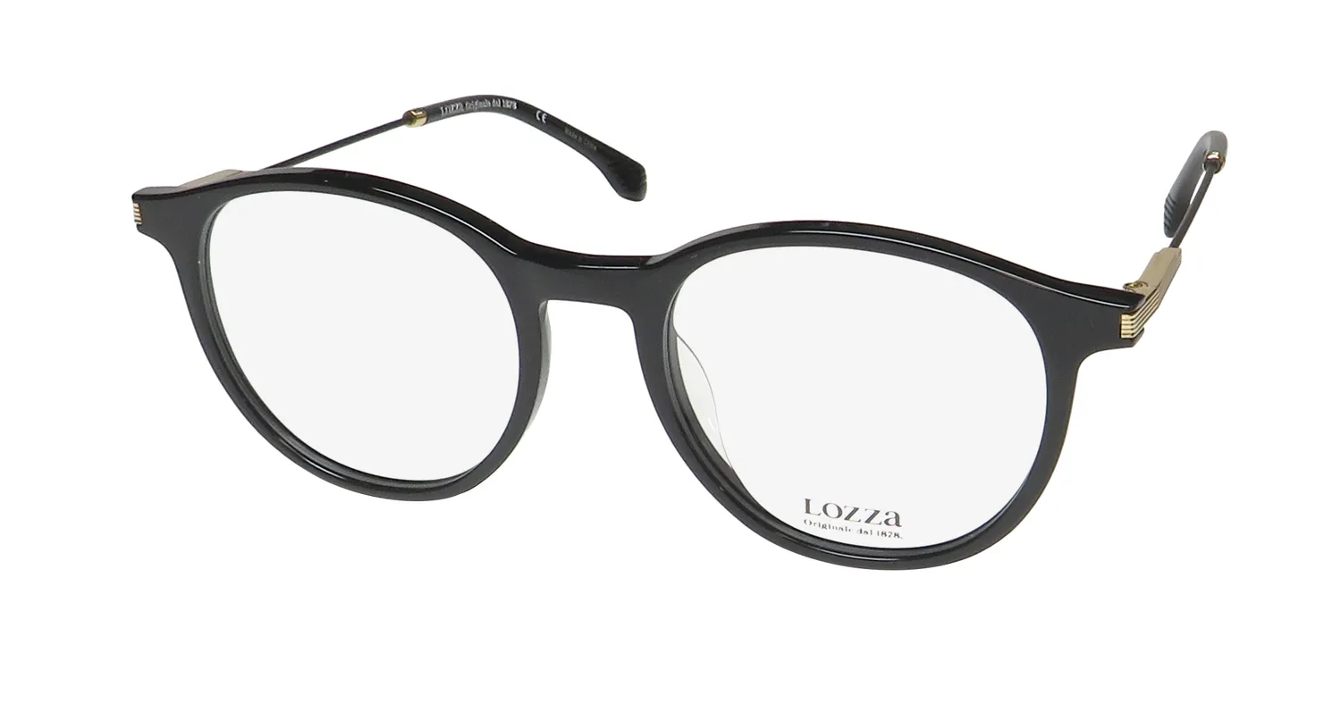 Lozza Vl4220 0700 Eyeglasses Black 50mm