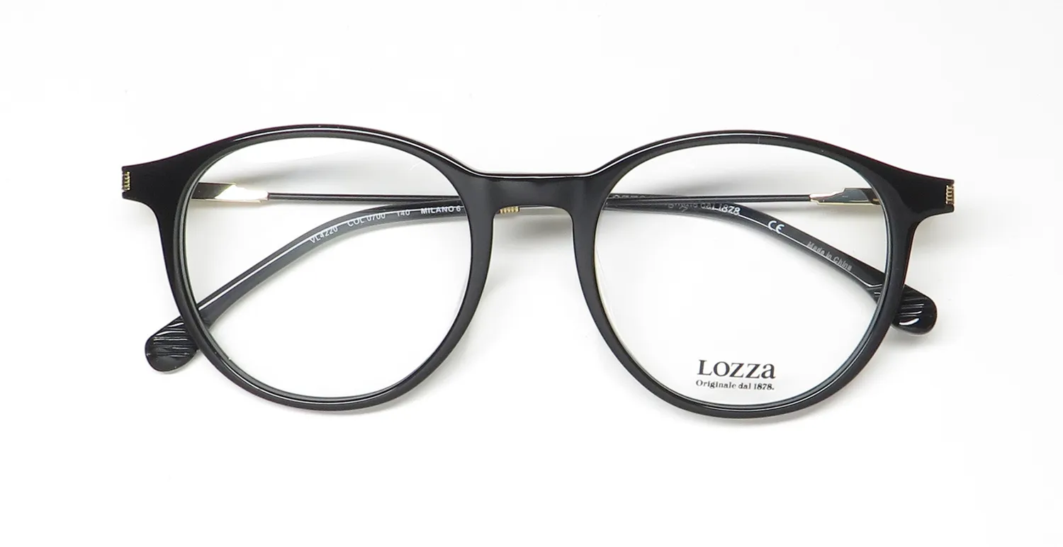 Lozza Vl4220 0700 Eyeglasses Black 50mm 2