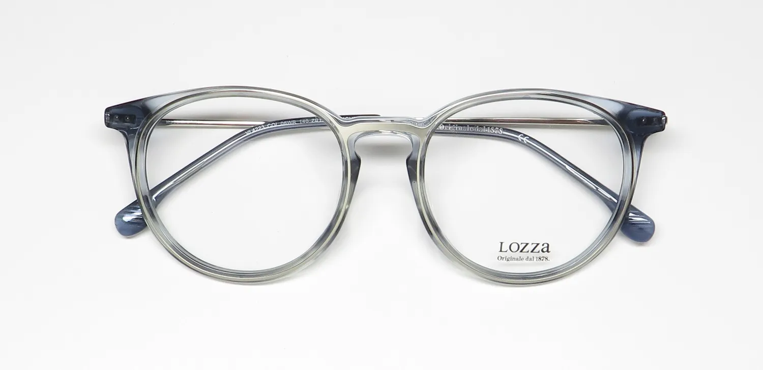 Lozza Vl4223 06wr Eyeglasses Blue 51mm 2