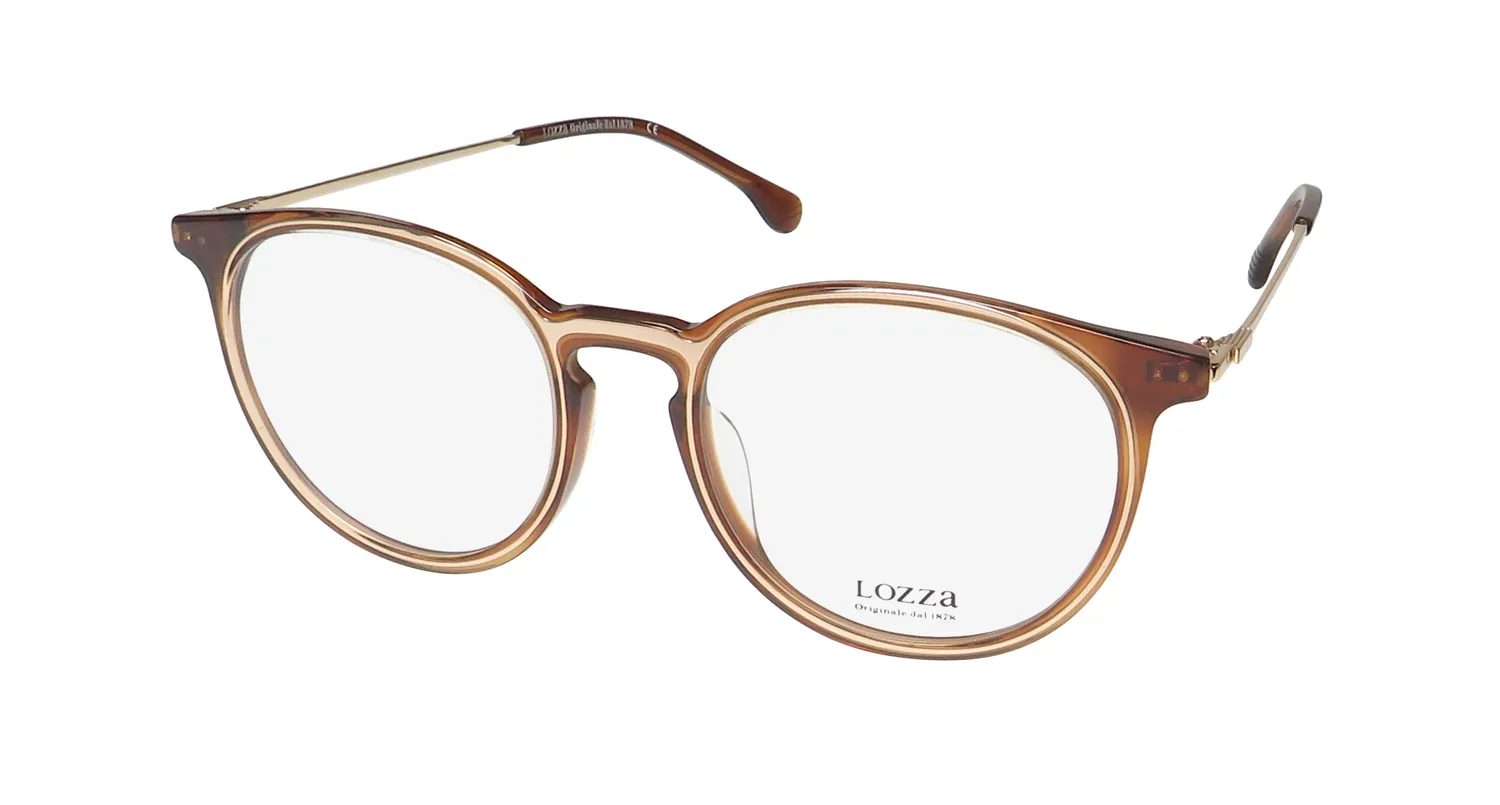 Lozza Vl4223 08xw Eyeglasses Brown 51mm