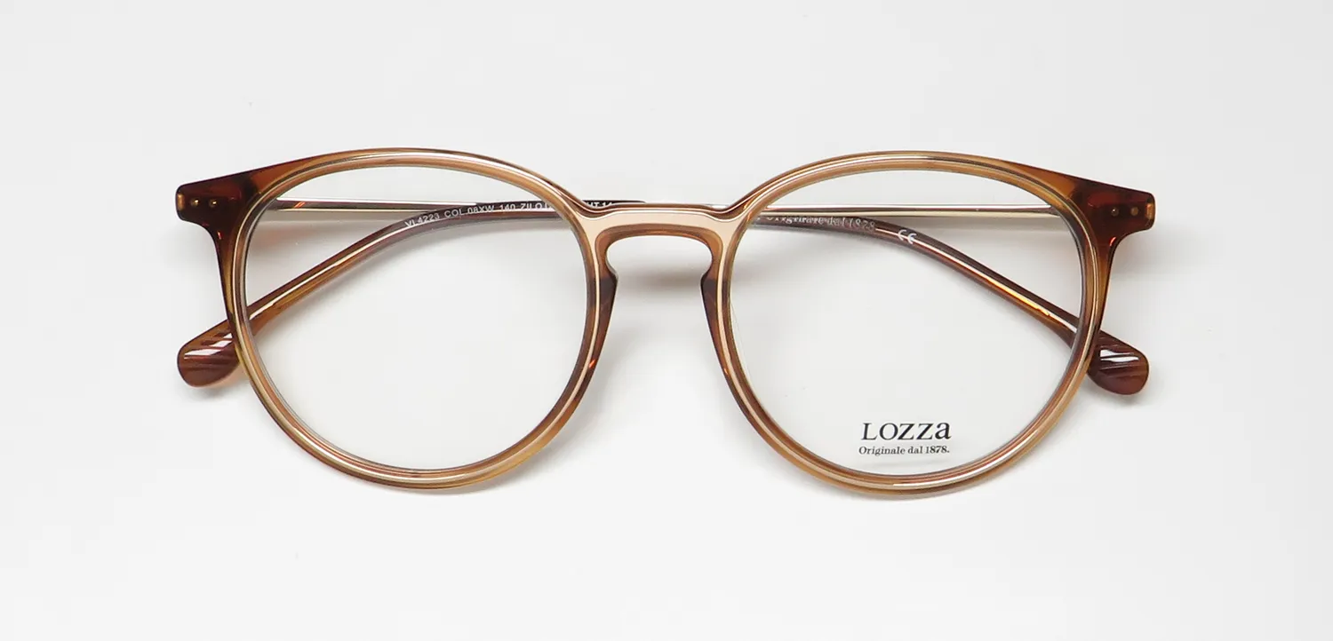 Lozza Vl4223 08xw Eyeglasses Brown 51mm 2
