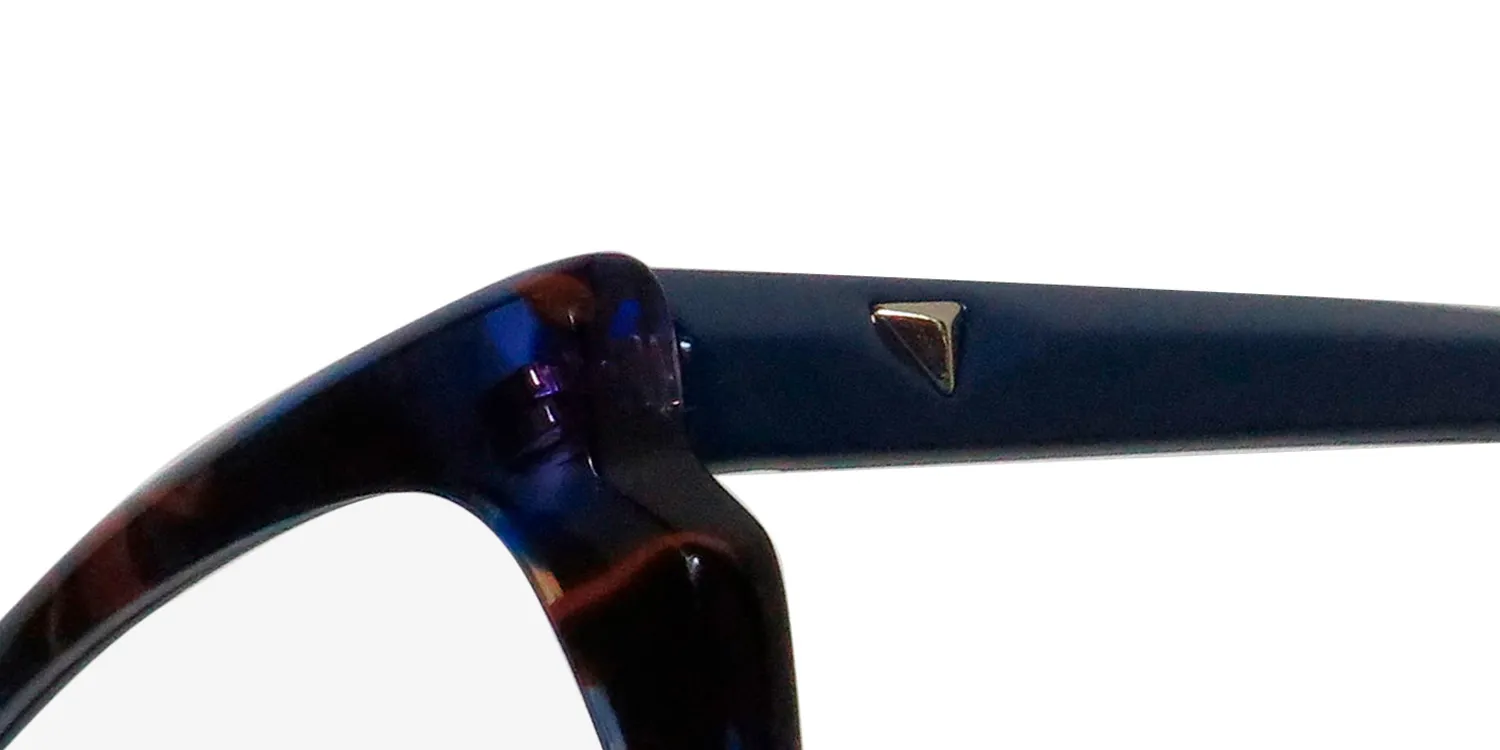 Police Vpla01 Stagedive 3 06nn Eyeglasses Blue Tortoise 53mm 6
