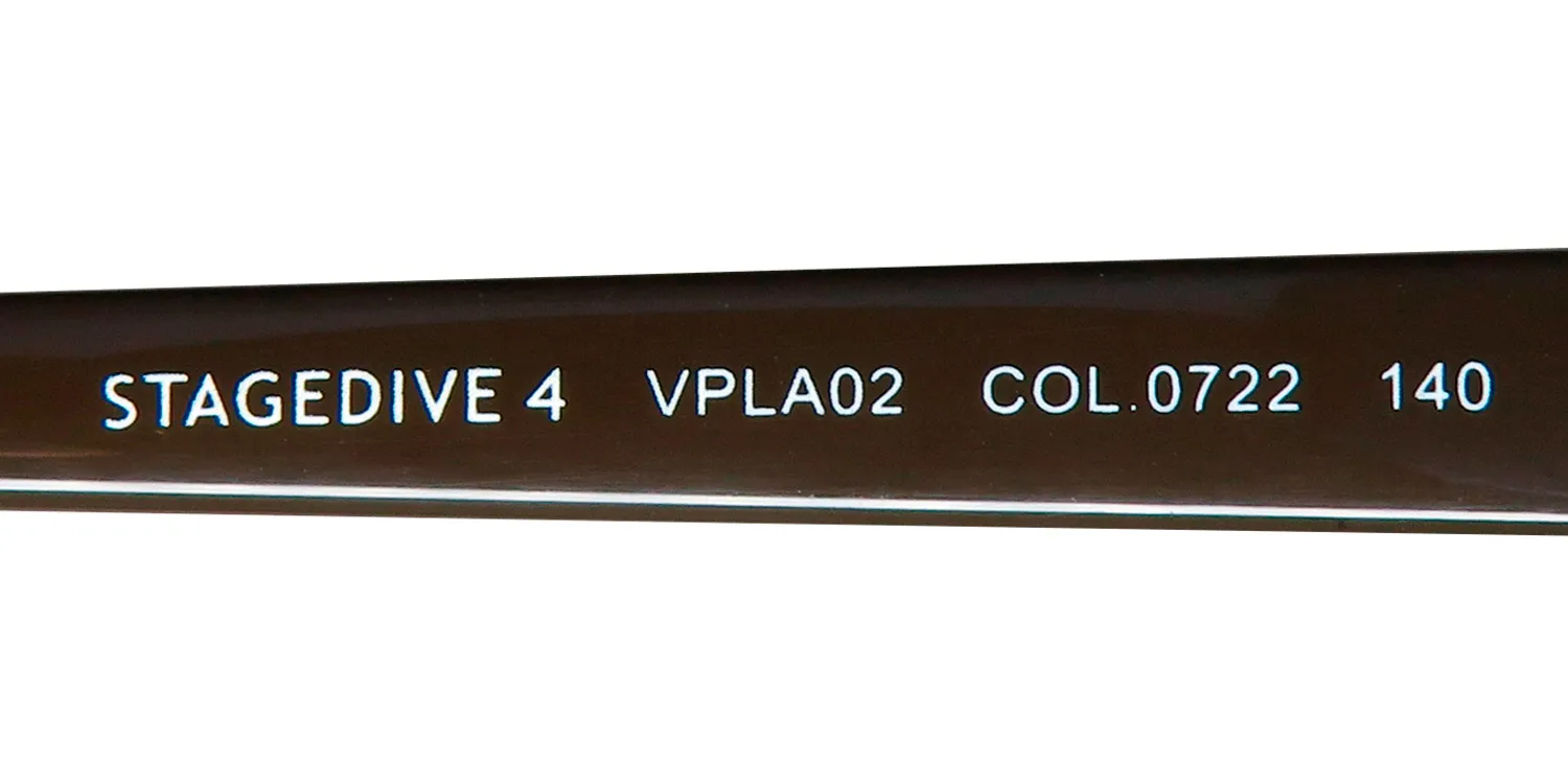 Police Vpla02 Stagedive 4 0722 Eyeglasses Tortoise 54mm 8