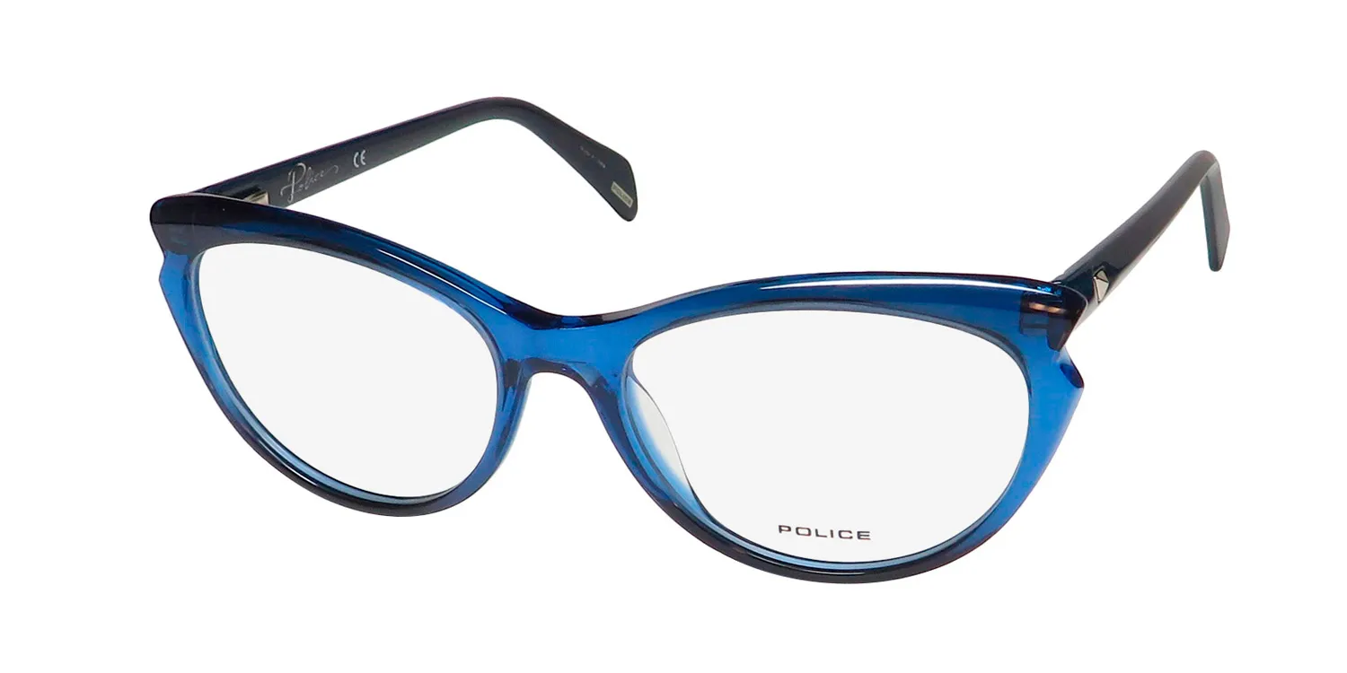 Police Vpla02 Stagedive 4 0d79 Eyeglasses Blue 54mm