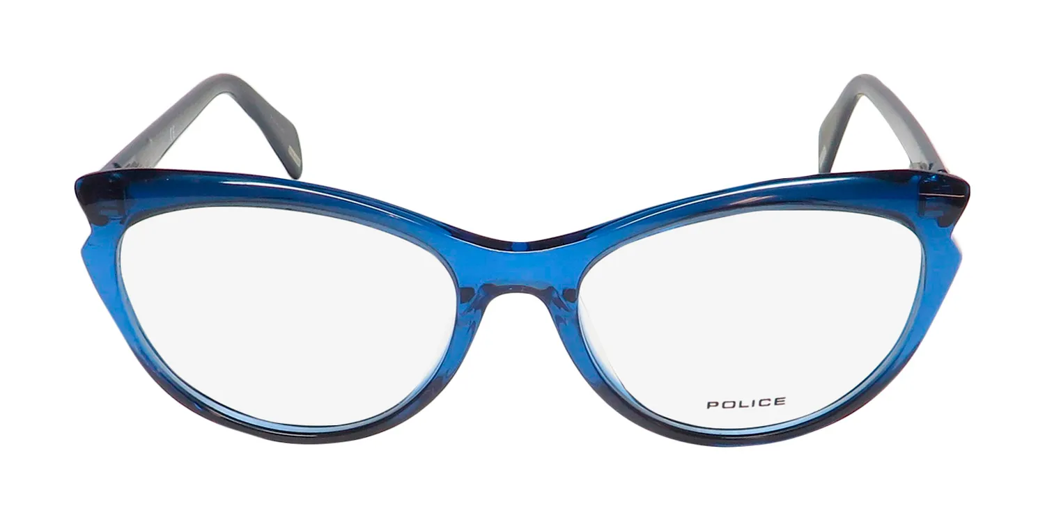 Police Vpla02 Stagedive 4 0d79 Eyeglasses Blue 54mm 3