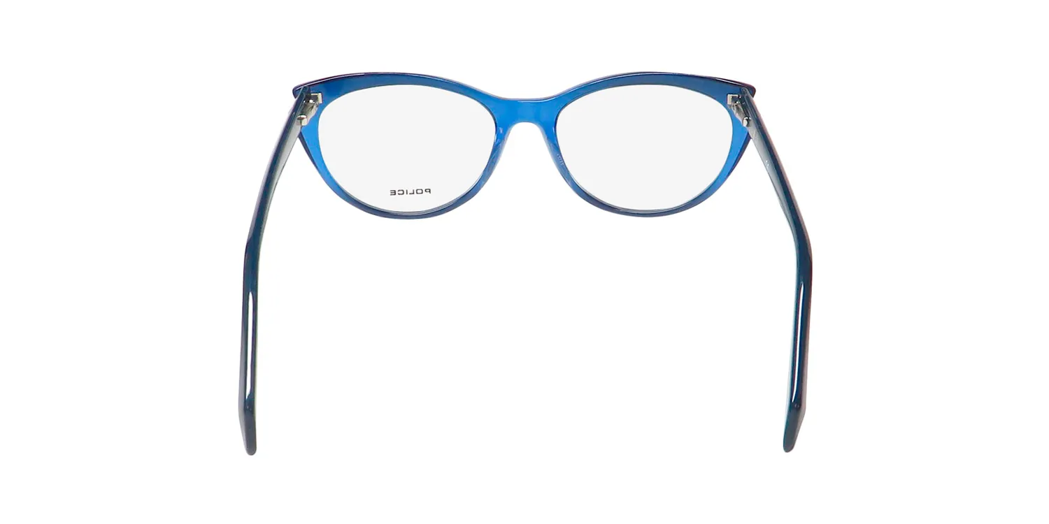 Police Vpla02 Stagedive 4 0d79 Eyeglasses Blue 54mm 5