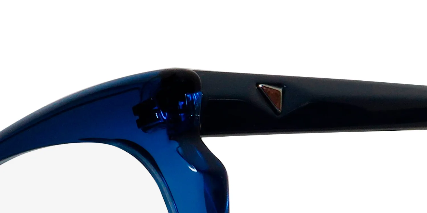 Police Vpla02 Stagedive 4 0d79 Eyeglasses Blue 54mm 6