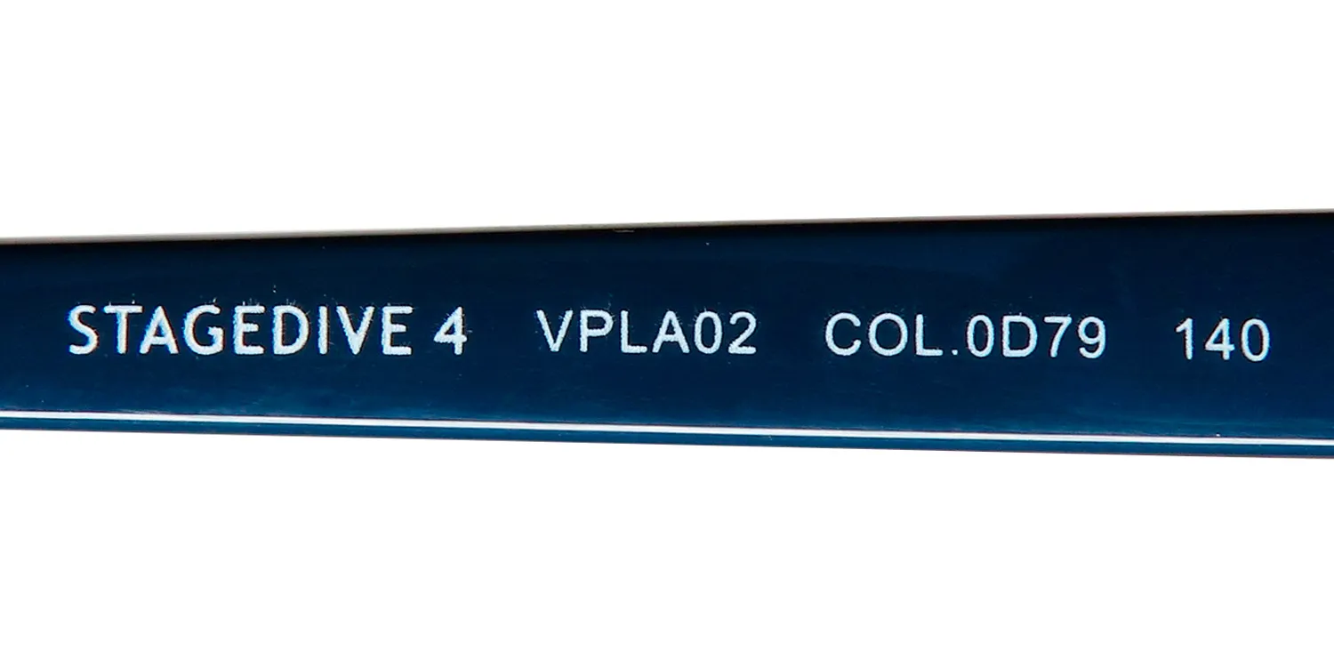 Police Vpla02 Stagedive 4 0d79 Eyeglasses Blue 54mm 8