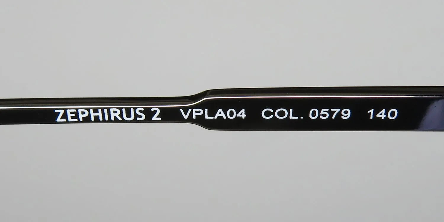 Police Vpla04 Zephirus 2 0579 Eyeglasses Crystal Purple 52mm 8
