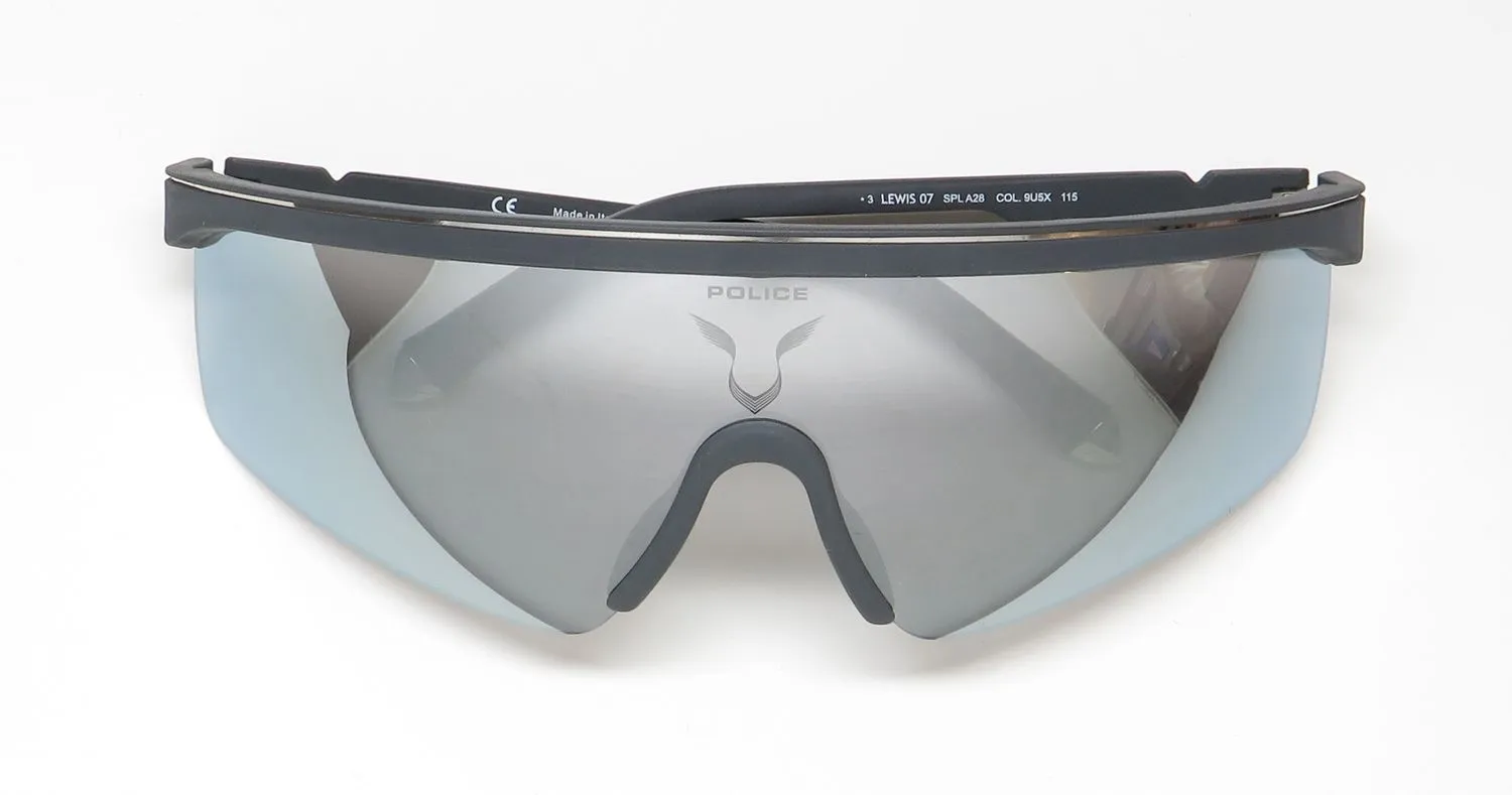 Police Lewis Hamilton 07 Spla28 9u5x Sunglasses Gray 99mm 2