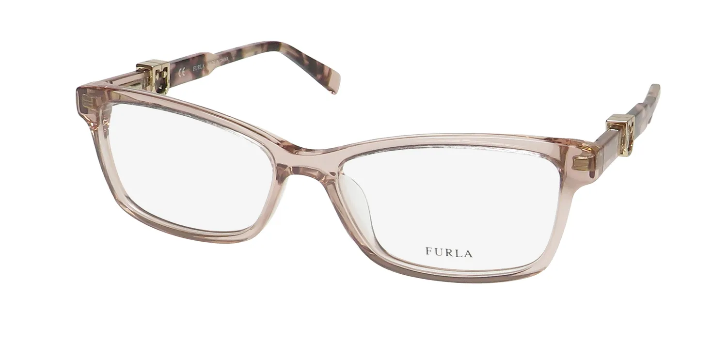 Furla Vfu378 0913 Eyeglasses Rose 53mm
