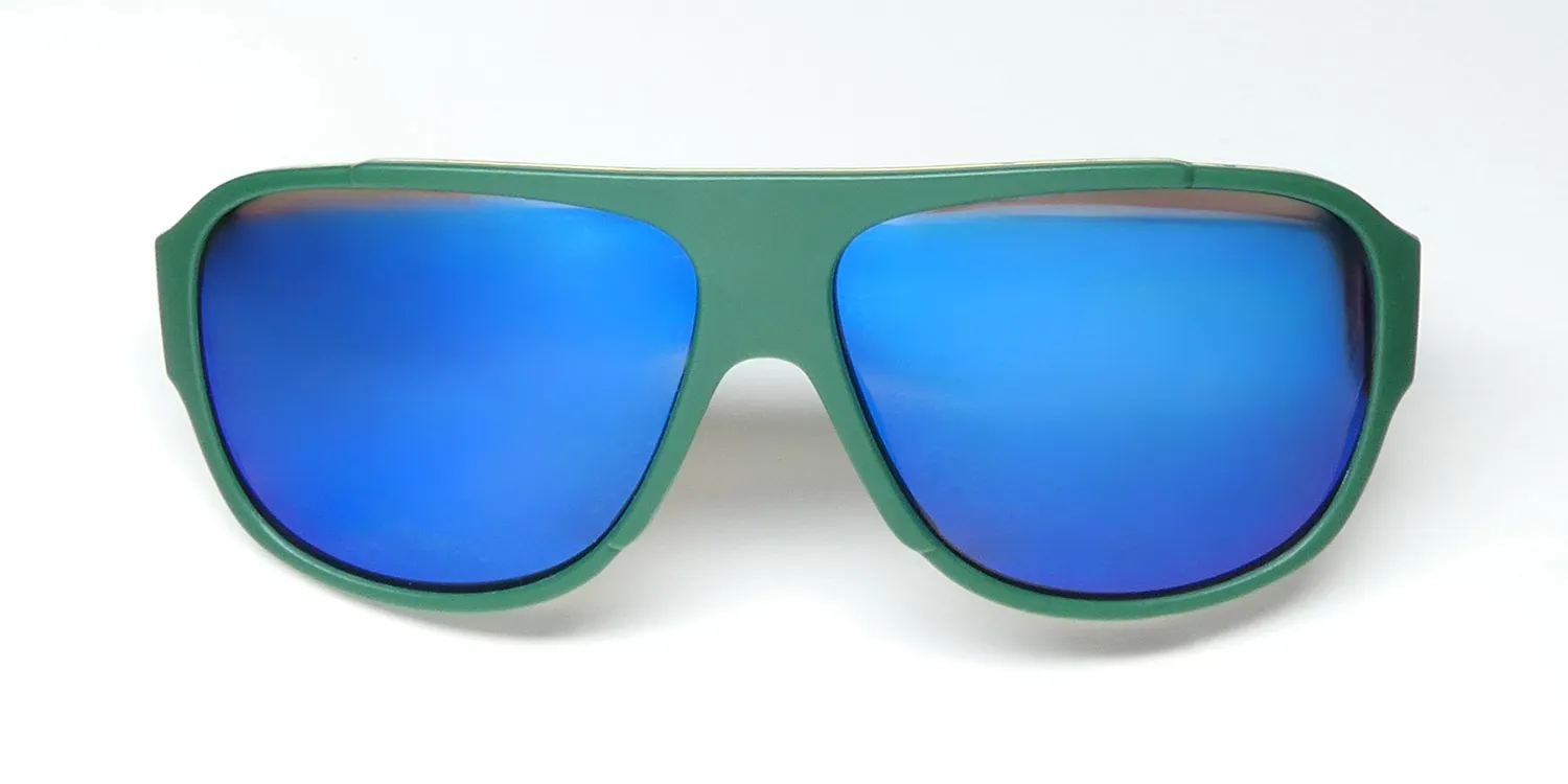 Fila Sf9346 b56b Sunglasses Matte Dark Petroleum Green 61mm 2