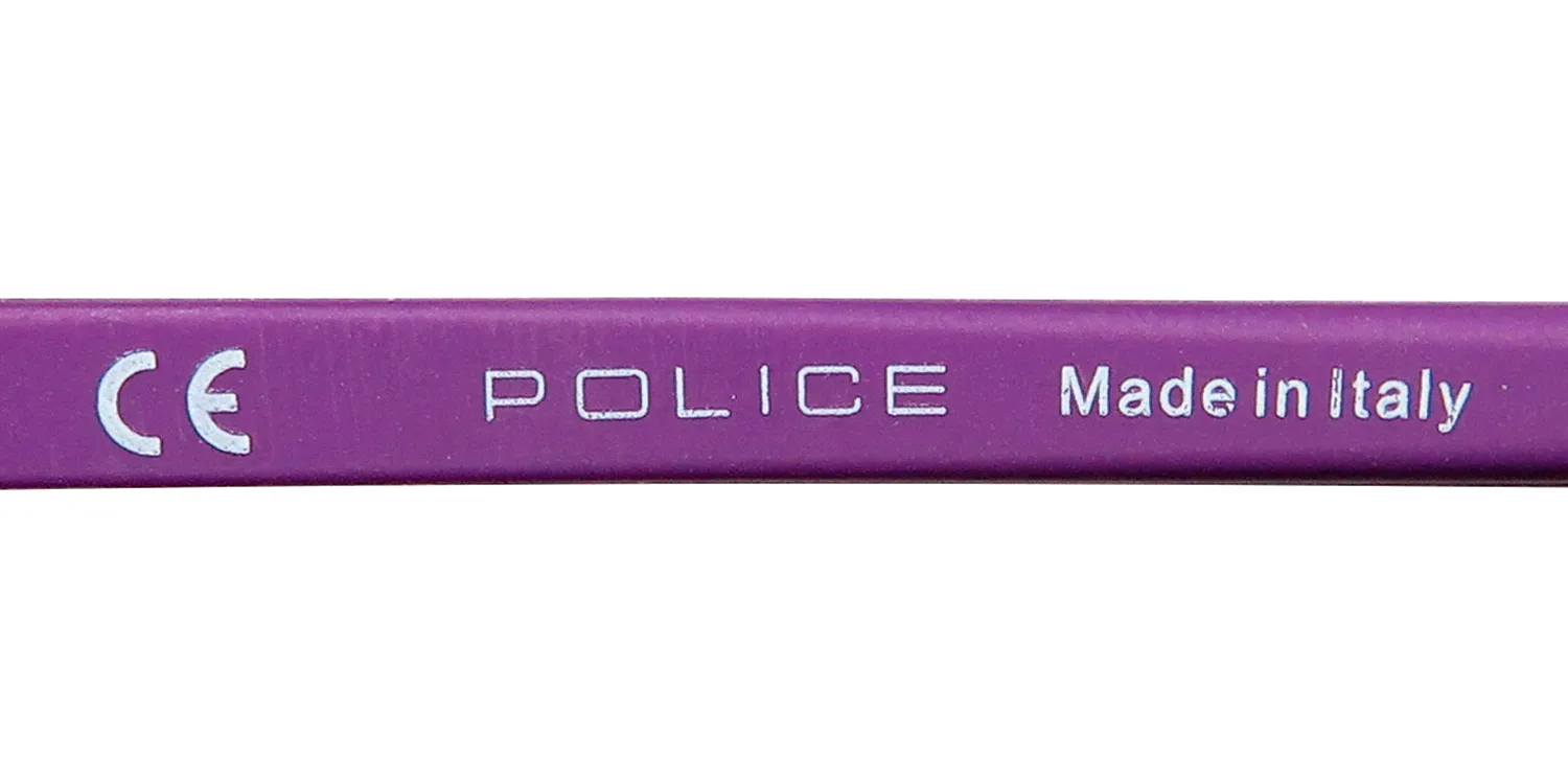 Police Vpla07 Jolie 3 09g2 Eyeglasses Striped Violet 55mm 7