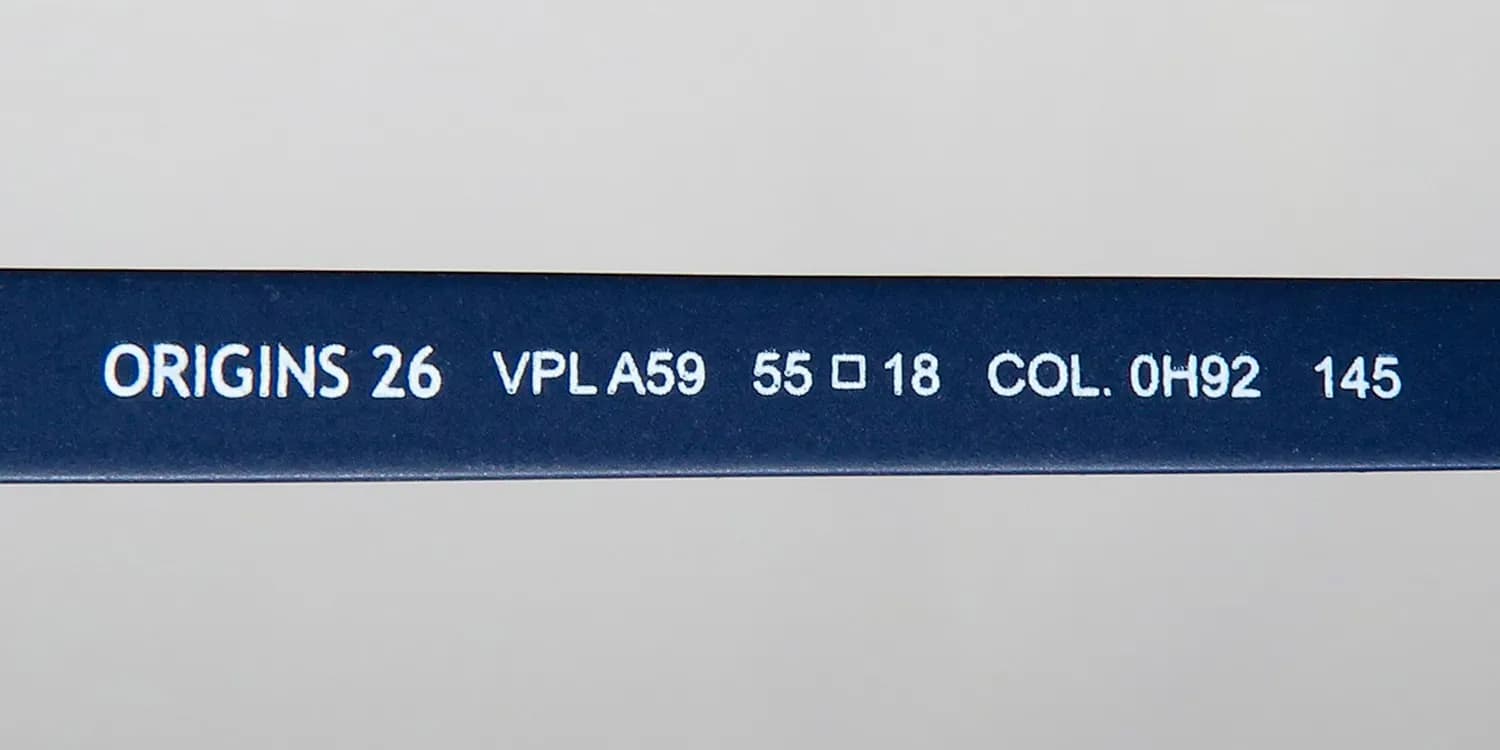 Police Vpla59 Origins 26 0h92 Eyeglasses Blue 55mm 8
