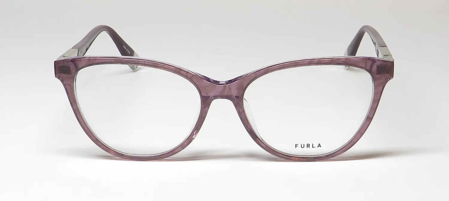 Furla Vfu388 09mv Eyeglasses Pearl Gradient Violet 54mm 3