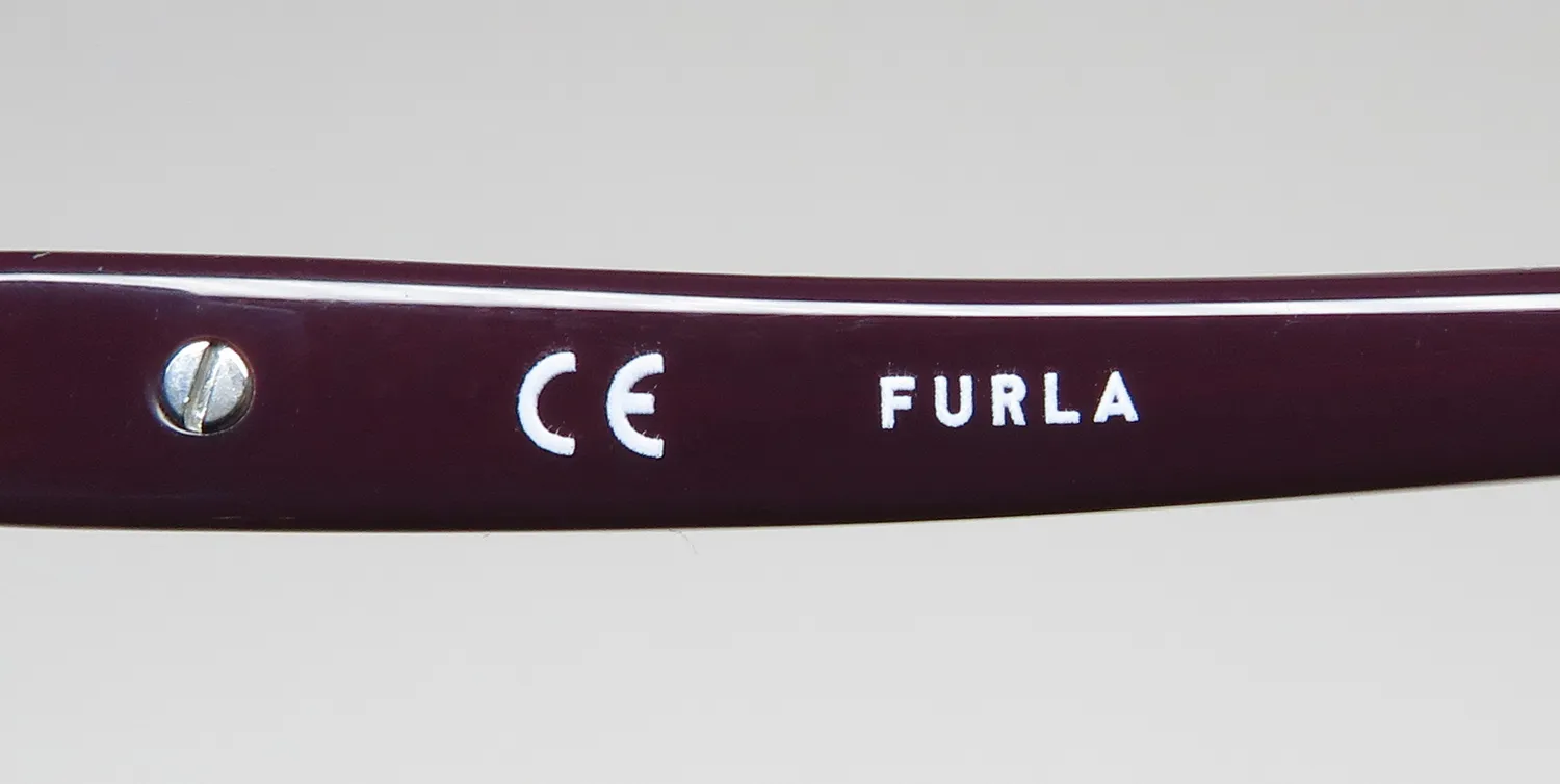 Furla Vfu388 09mv Eyeglasses Pearl Gradient Violet 54mm 7