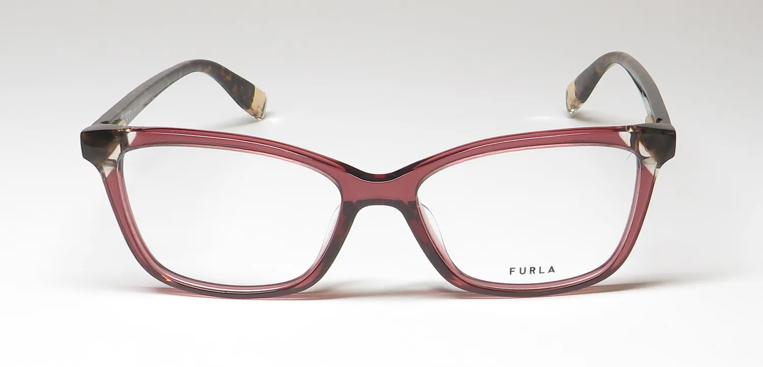 Furla Vfu387v 0afd Eyeglasses Burgundy 53mm 3