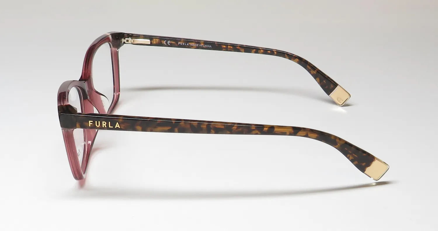 Furla Vfu387v 0afd Eyeglasses Burgundy 53mm 4